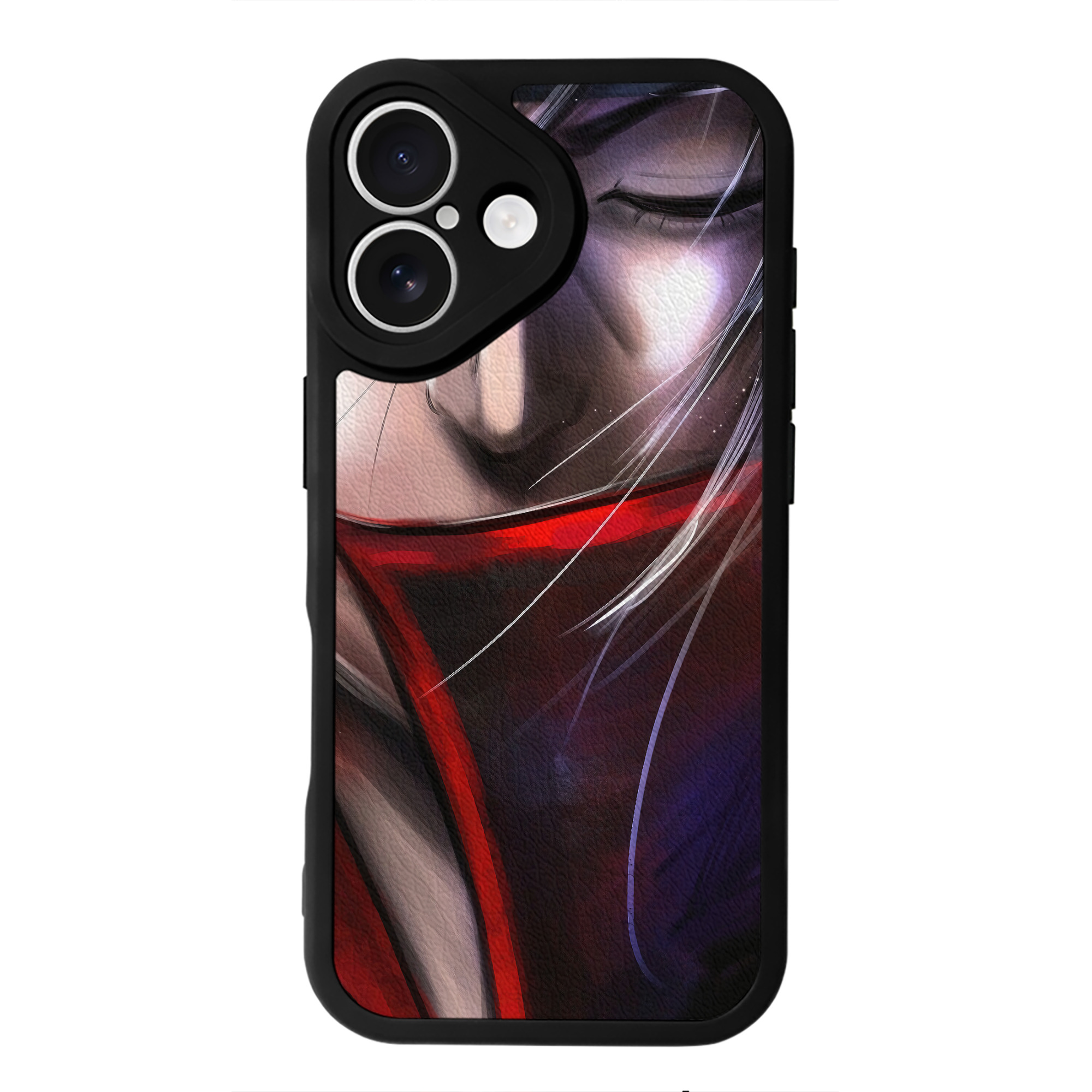 （画像用） NARUTO -ナルト- NARUTO -ナルト- 疾風伝 【iPhone 16シリーズ対応】シリコンスマホケース（レザー調） 材質：シリコン